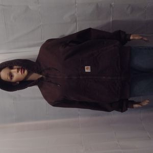 Carhartt brown winter jacket